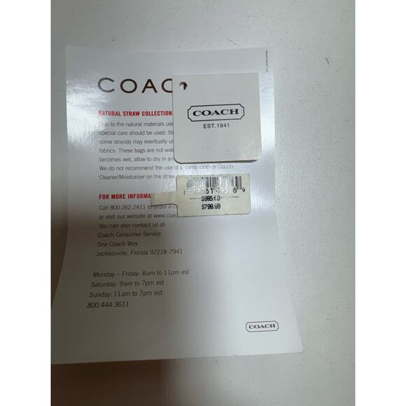 Coach F16584 Lexi Woven Butterfly Shoulder Bag Limited Edition Y2K Glam Designer - Picture 5 of 9